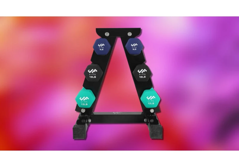 This JFIT Dumbbell Set Is Still Available at 40% Off for Cyber Monday