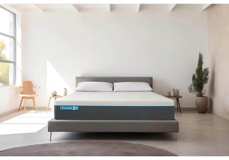 Rest easy knowing you’ve saved 25% on the Simba Hybrid double mattress