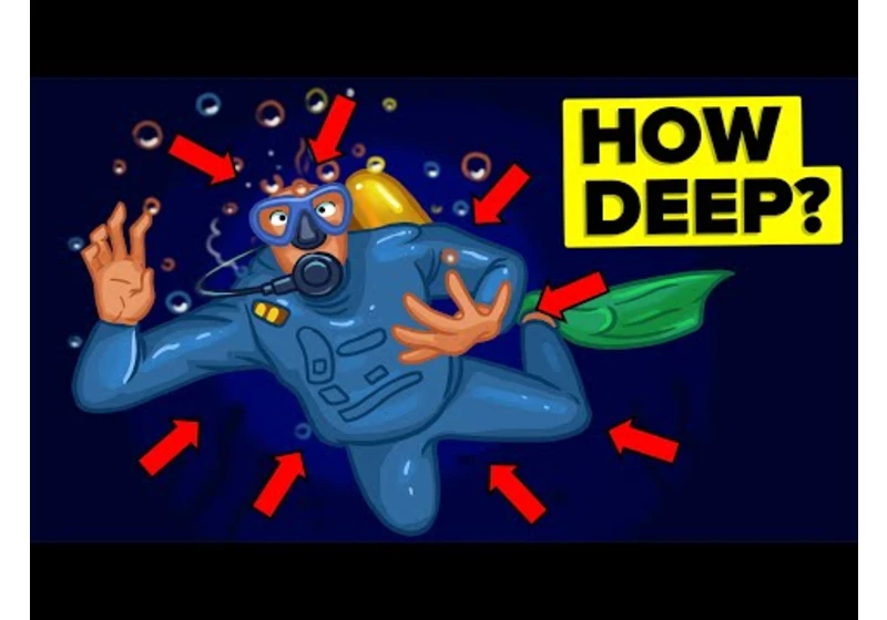 How Deep Can You Dive Before Being Crushed to Death