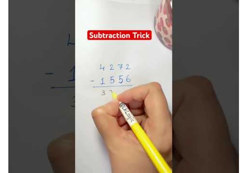 Subtraction Trick