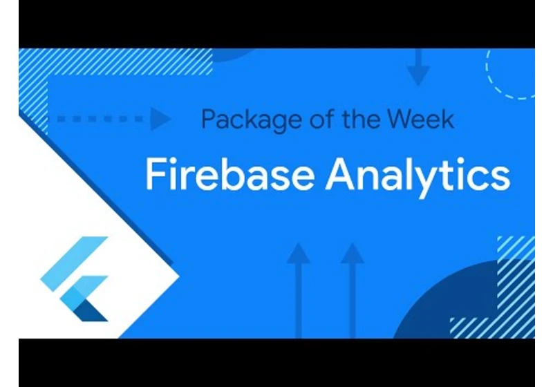 Firebase Analytics (Package of the Week)