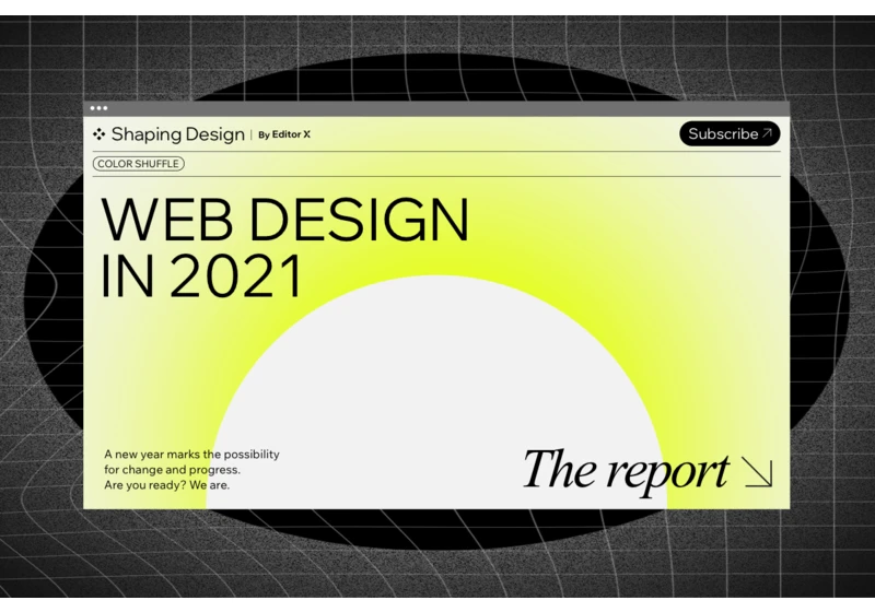 Web Design Trends 2021: The Report