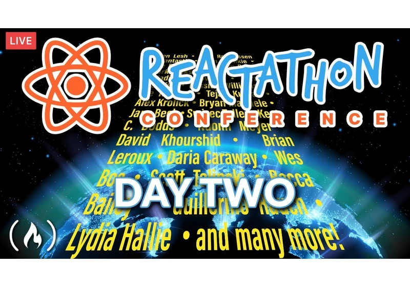 Reactathon Conference Live Stream - Day Two