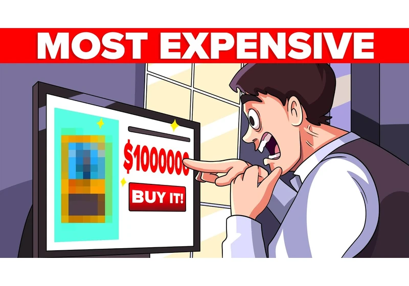 Top MOST EXPENSIVE Things Ever Sold Online