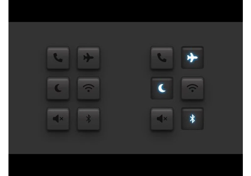 CSS 3D Glowing Checkbox Buttons