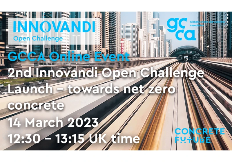 The 2nd GCCA Innovation Open Challenge wants to reach net zero concrete: Register Now! (Sponsored)