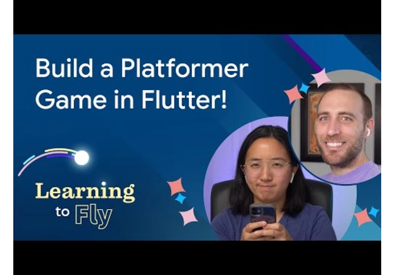 Building Doodle Dash with Flutter & Flame | Learning to Fly