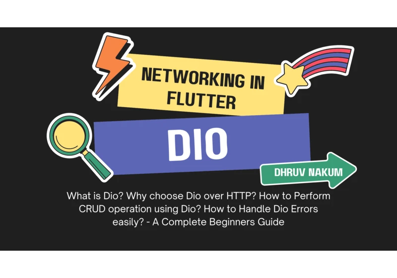 Networking In Flutter : Dio