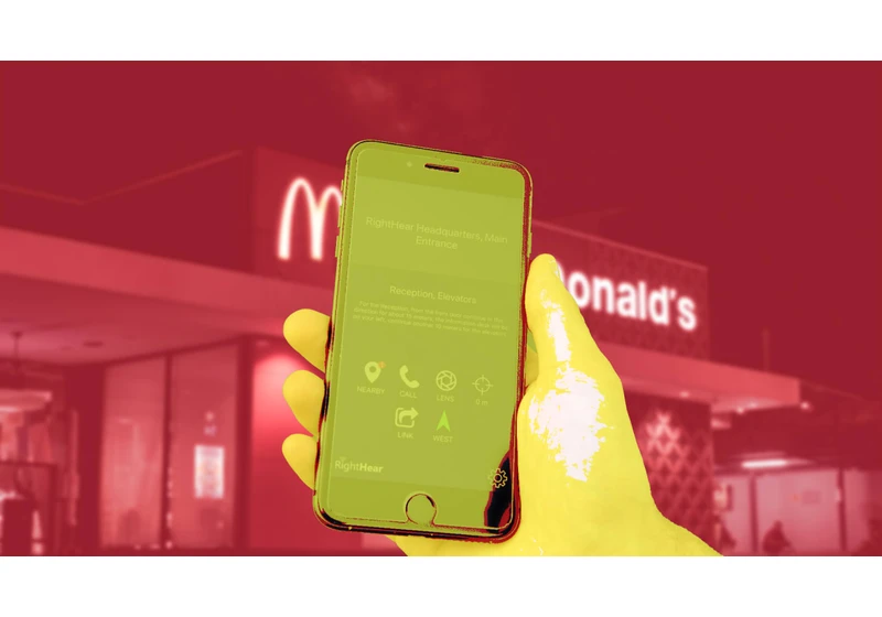 McDonald’s and RightHear expand their partnership to make fast food more accessible