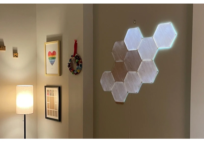 Nanoleaf Elements review: These handsome light panels look great powered on or off