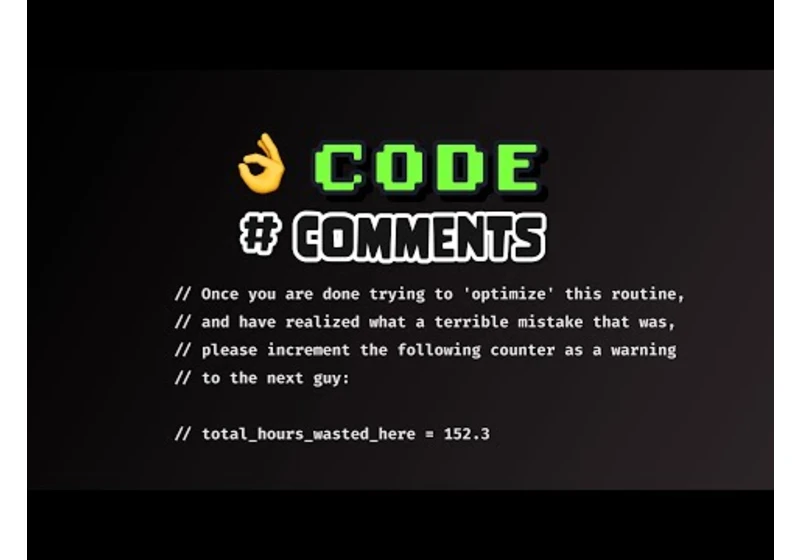 TODO: Write Good Code Comments #Shorts