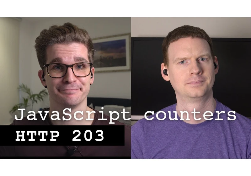 JavaScript counters the hard way - HTTP 203