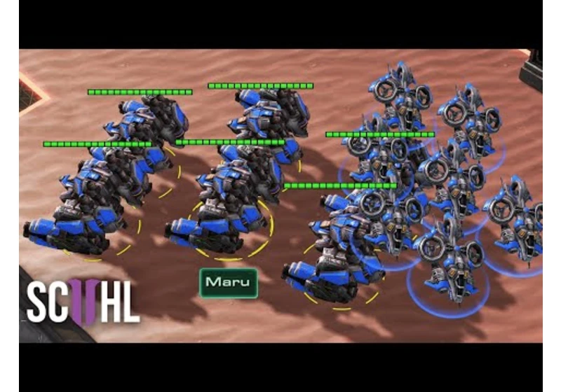 Maru's Genius Mass Mech Strategy - Starcraft 2: Maru vs. Ragnarok