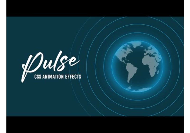 CSS Pulse Animation Effects