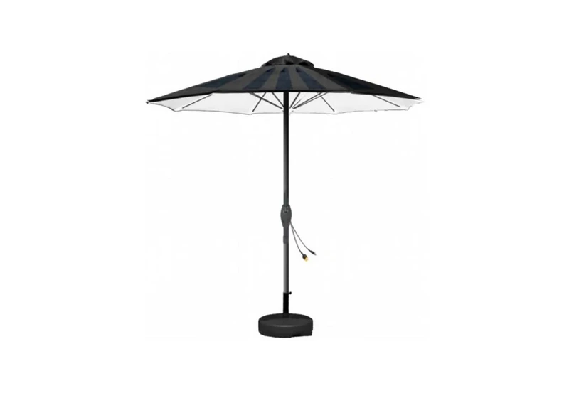 Anker made a solar beach umbrella, because of course