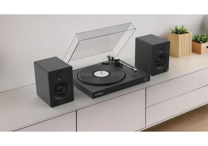  Victrola's new turntable with Auracast and aptX might be the most future-proof deck on the planet 