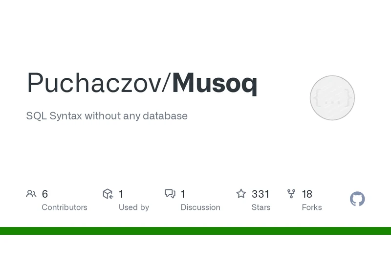 Show HN: Musoq – Query Anything with SQL Syntax (Git, C#, CSV, Can DBC)