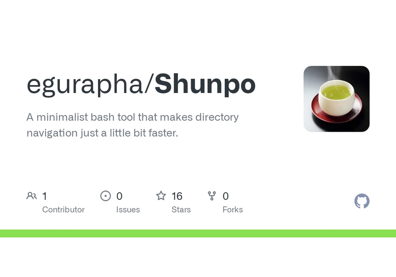 Shunpo: Minimalist bash tool to make directory navigation a little bit faster