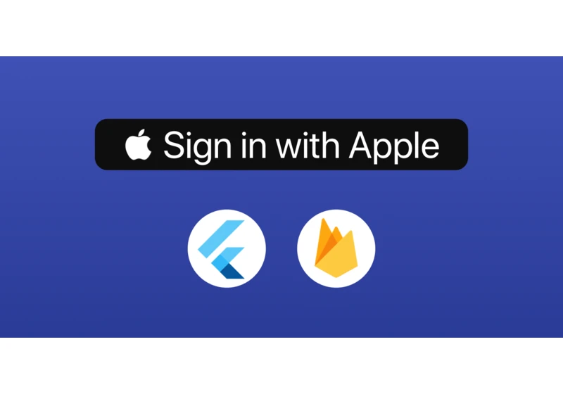 Apple Sign In with Flutter & Firebase Authentication