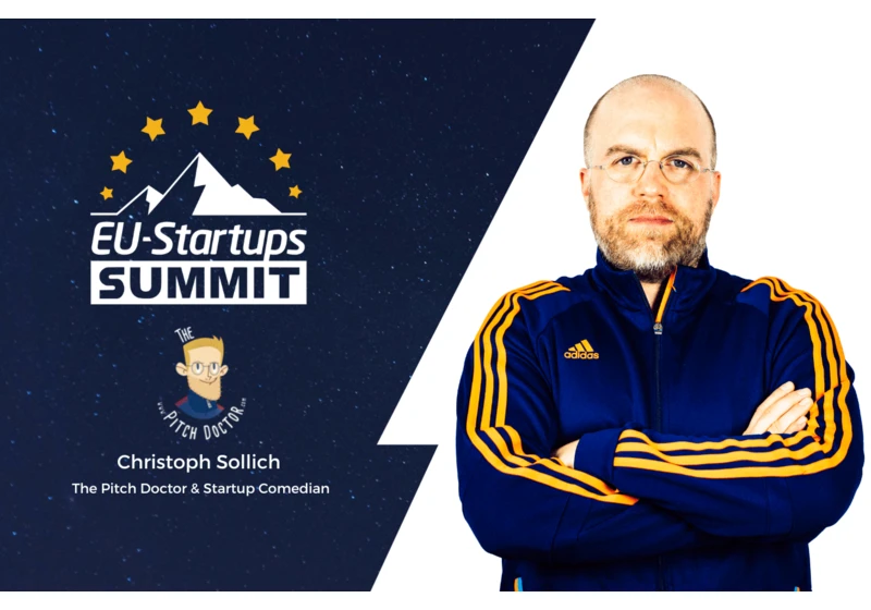 The Pitch Doctor, Christoph Sollich, will speak at this year’s EU-Startups Summit!