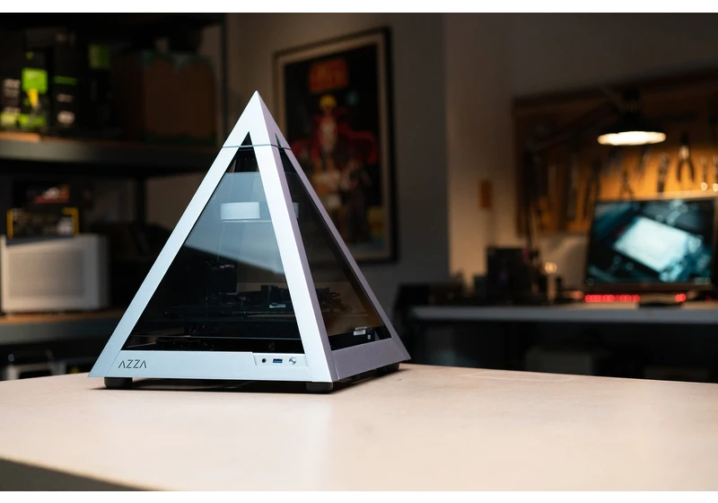 AZZA’s diminutive pyramid case is an antidote to boring builds