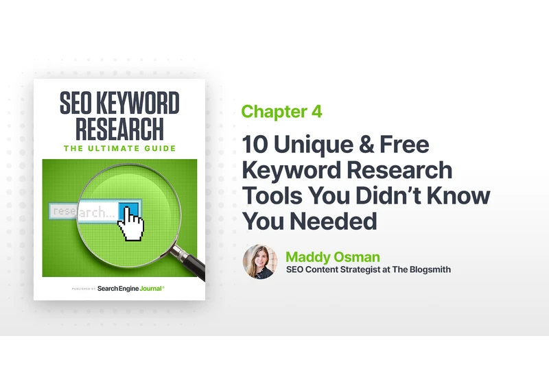 10 Unique & Free Keyword Research Tools You Didn’t Know You Needed via @sejournal, @MaddyOsman