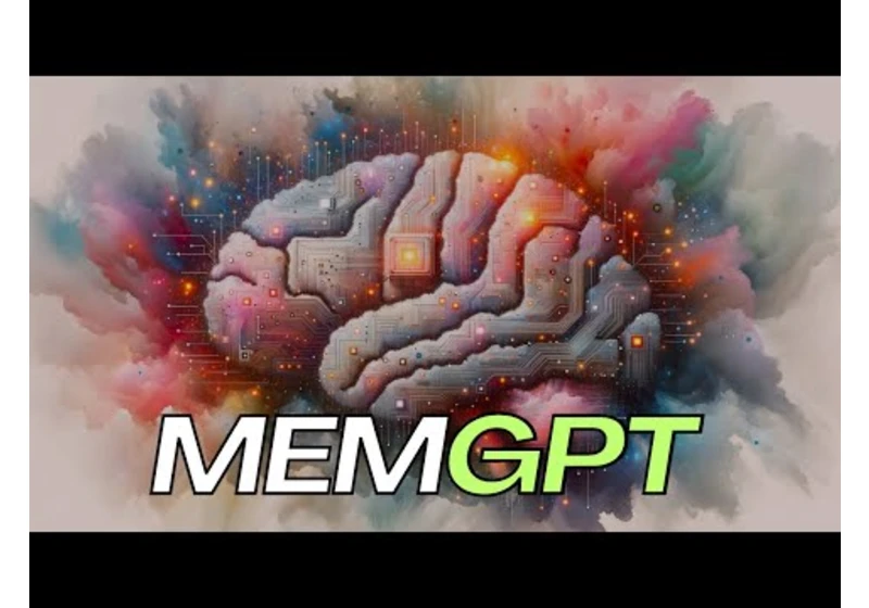 MemGPT: AI Agent 🤖 with Unlimited Memory 🧠 | Store and Load Converstations