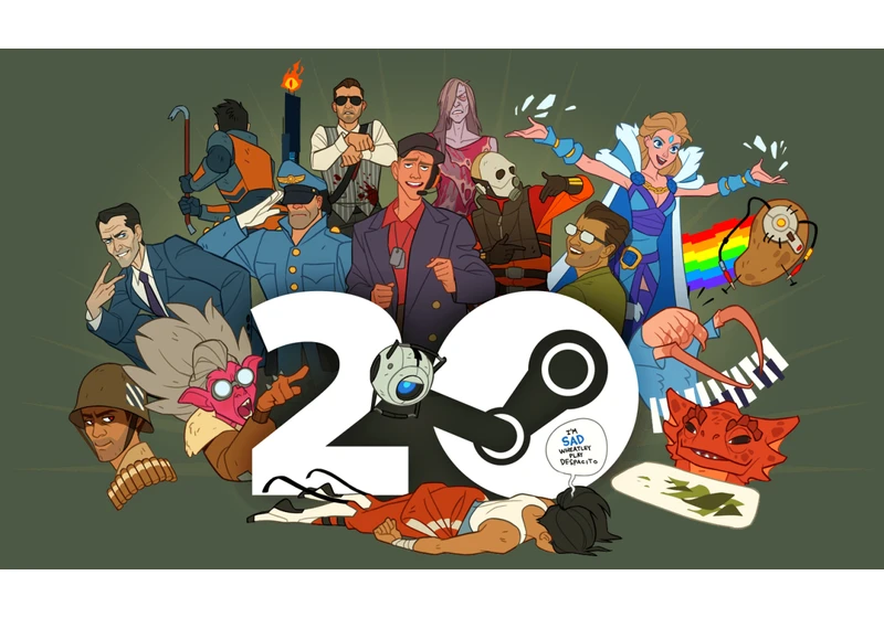 Steam is green again on its 20th anniversary