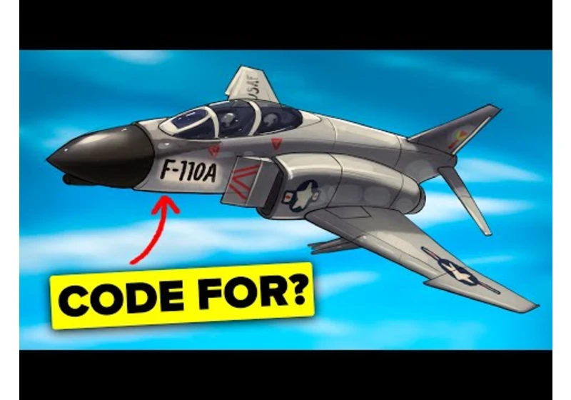 What Letters on Military Aircraft Are Actually Code For