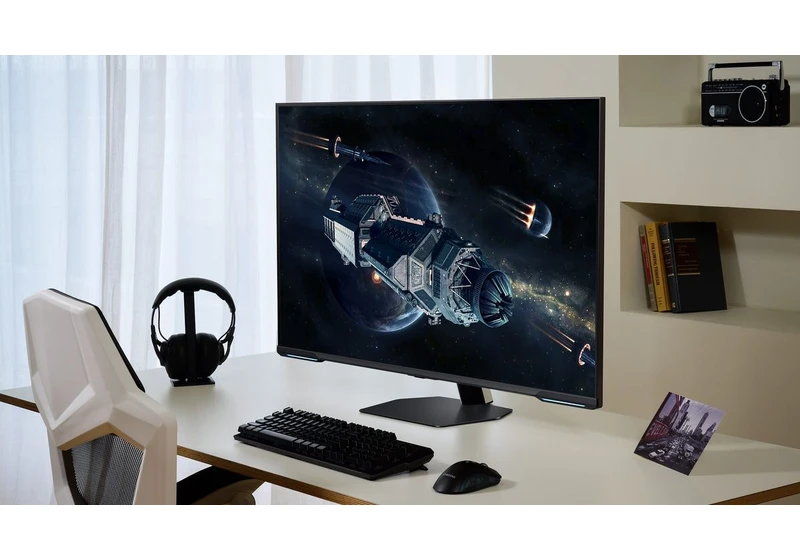  Samsung's new 43-inch gaming monitor lets you play games with or without a PC 