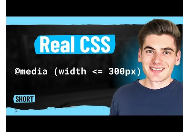 This New CSS Feature Makes Media Queries So Much Easier