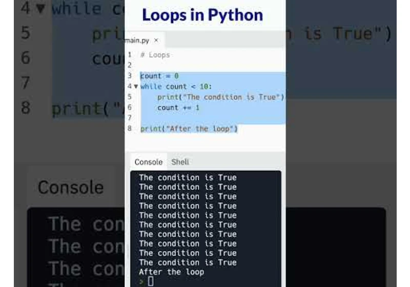 How do loops work in Python?