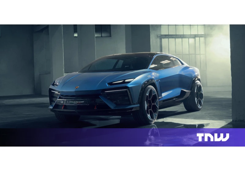 Lamborghini’s new electric car concept was inspired by spaceships