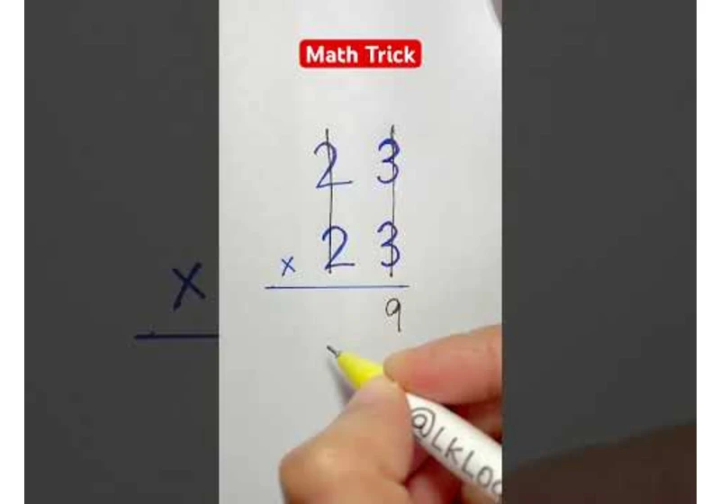 Math Trick