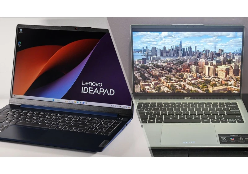  Lenovo IdeaPad Slim 3i vs. Acer Swift Go 14: The difference between budget and cheap 