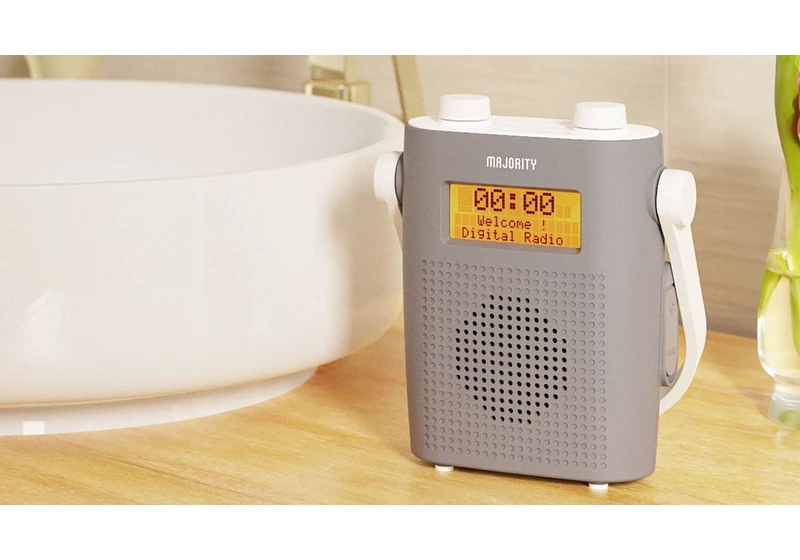  This Majority cheap portable DAB radio is super-cute and shower-proof too 