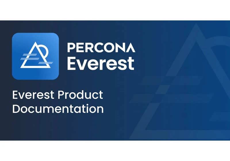 Percona Everest: open-source automated database provisioning and management