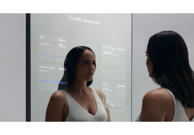  The new Withings Omnia smart mirror promises to give you a full-screen scan of your health 