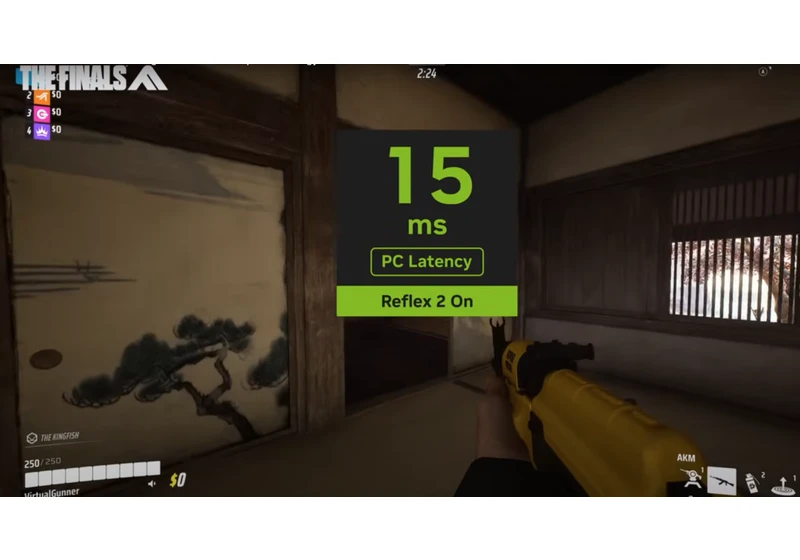 NVIDIA's Reflex 2 predicts milliseconds into the future of competitive games