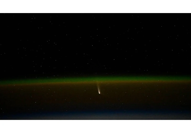 NASA Astronaut Snaps Stunning Views of Comet A3 From Space