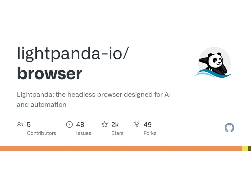 Lightpanda: Headless browser designed for AI and automation