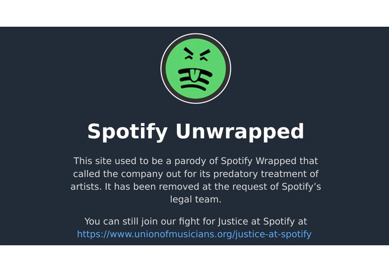 Spotify Shuts Down ‘Unwrapped’ Artist Royalty Calculator with Legal Threats