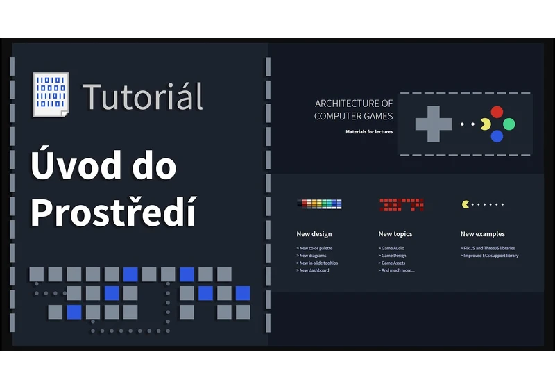 Tutoriál 01, část 1: Environment