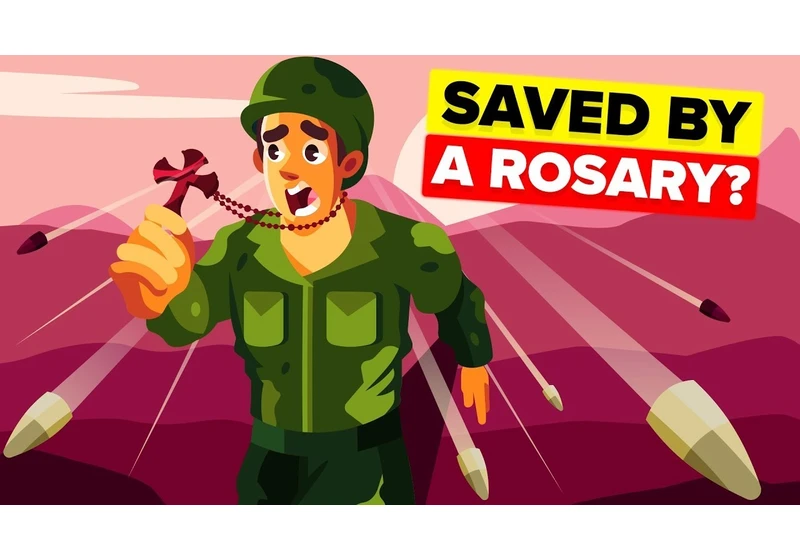 Soldier Saved by His Rosary - Incredible War Survival Story